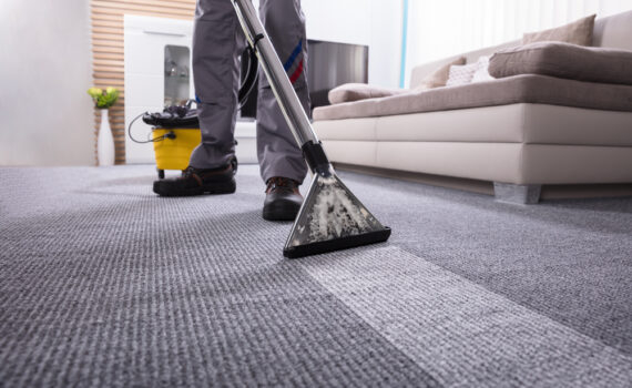 Cleansolution's commercial carpet cleaning provides a deep clean and fast dry times.